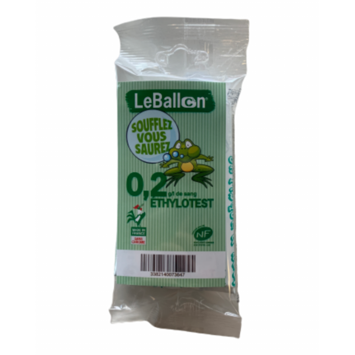 Ethylotest 0,2g/L de sang