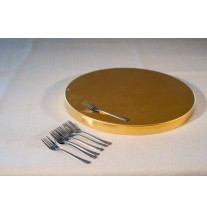 Paquet de 10 fourchettes cocktail inox