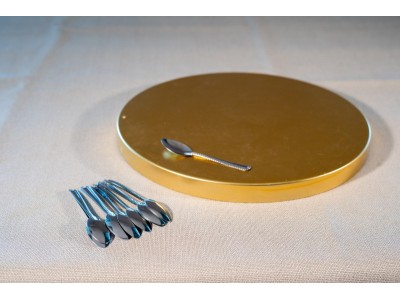 Paquet de 10 cuillères cocktail inox