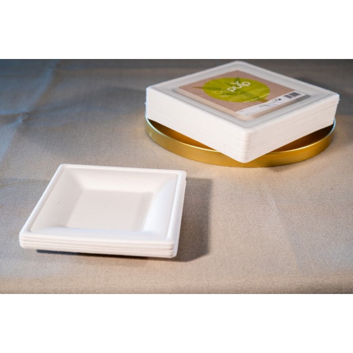 Paquet de 50 petites assiettes