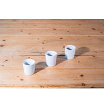 LOT DE 40 TASSES À CAFÉ EN PORCELAINE