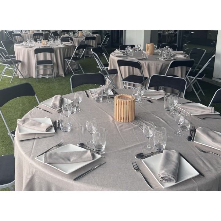 Location table ronde 1m50 - 8 pers.